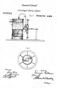 The Centrifugal Rotary Engine Company of Lancaster 1870-1871 Image